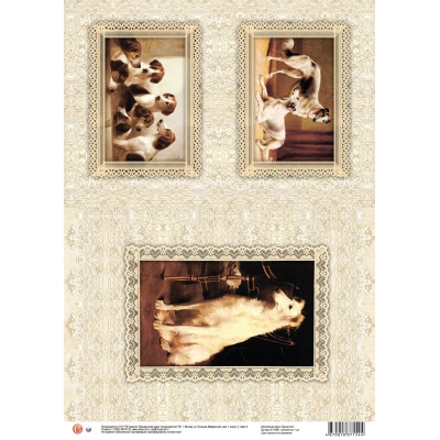 Декупажная карта "Династия" 176481-CA