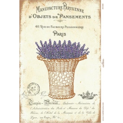 Декупажная карта 1866