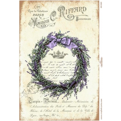 Декупажная карта 1868