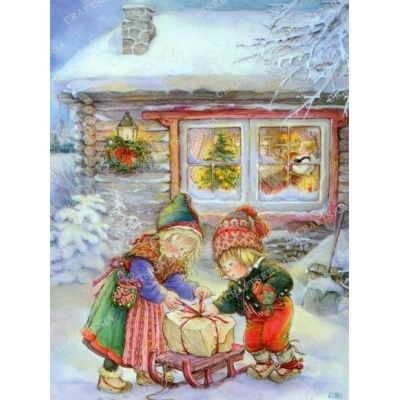 Декупажная карта 1807