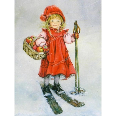 Декупажная карта 1818