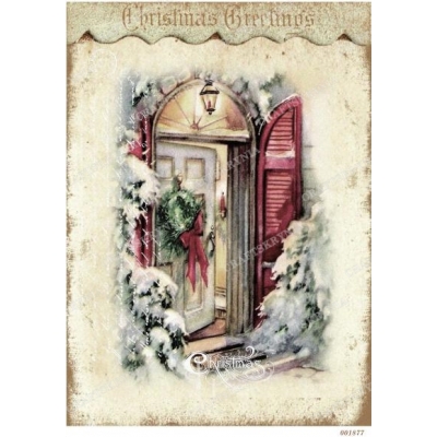 Декупажная карта 1877
