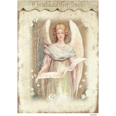 Декупажная карта 1880