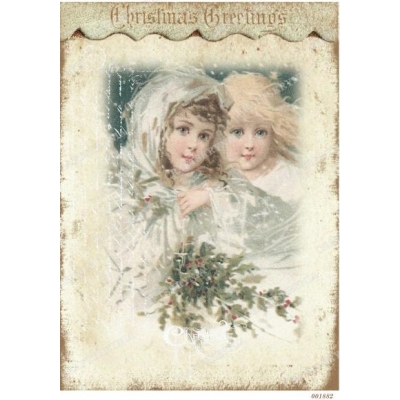 Декупажная карта 1882