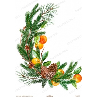 Декупажная карта 2303