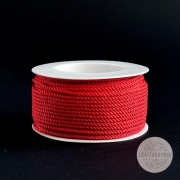 фото декоративный шнур  красный,    диаметр 2,2 мм