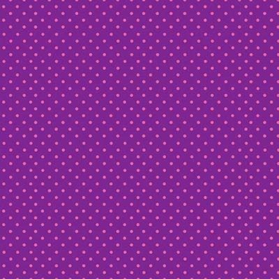 Тканина в горошок Katies Cats Purple Pink  