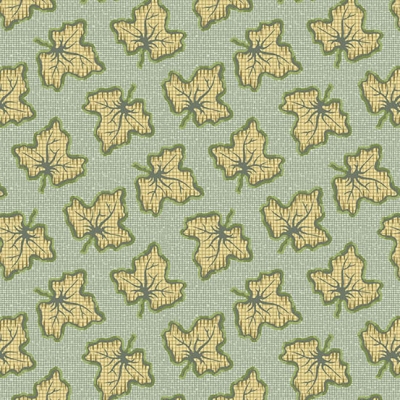 фото тканина для печворку weathered ivy leaves green by edyta sitar
