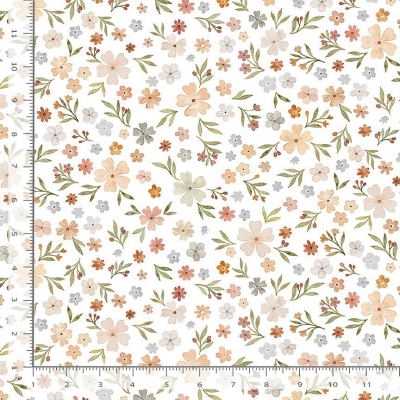 Тканина Dear Stella Fabrics White Floral Dream