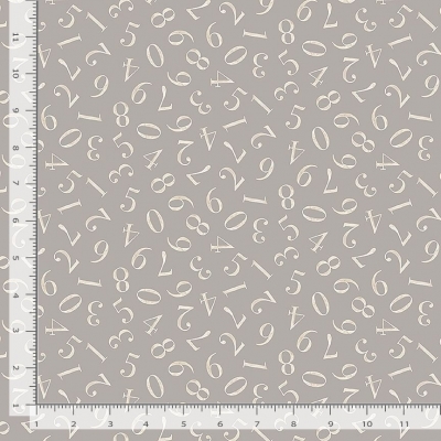 Тканина Dear Stella Fabrics Dove Numbers
