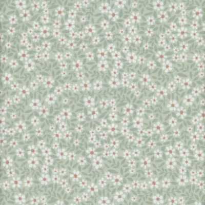 фото тканина dear stella fabrics return of the jete periwinkle flowers meadow