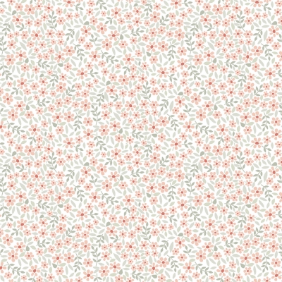 фото тканина dear stella fabrics return of the jete periwinkle flowers
