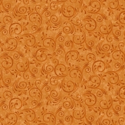 фото  ткань для пэчворка pumpkin swirls by color principle 