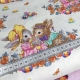 Ткань для пэчворка   Bunny Tails   Cream Bunnies