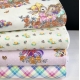 Ткань для пэчворка   Bunny Tails White Plaid