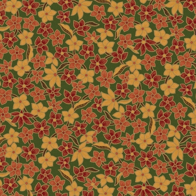 фото  ткань для пэчворка green saffron by marcus fabrics 