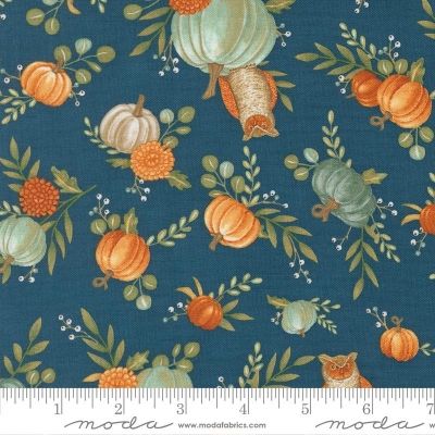 Тканина  I Love Fall Most Of All 56140-15 Harvest Night by Deb Strain for Moda Fabrics