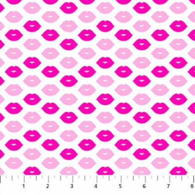 фото тканина kisses pink 