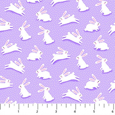 фото тканина whimsical wabbits