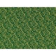 Ткань новогодняя Золотой вензель на зелёном фоне 