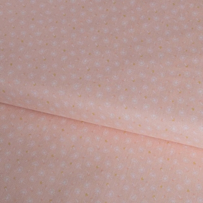 фото  ткань для рукоделия dandelion fluffs peach
