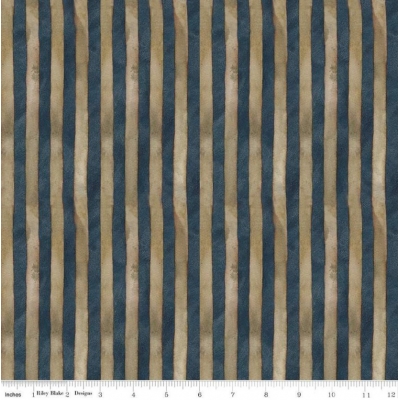 Тканина Riley Blake Bright Stars Stripes Blue