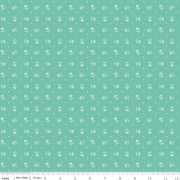 фото тканина prim daisy sea glass by riley blake