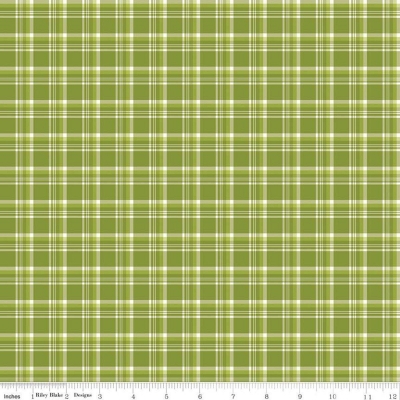  Тканина Merry Little Christmas Plaid Green by Riley Blake