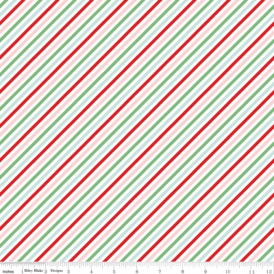 фото тканина pixie noel 2 stripes multi