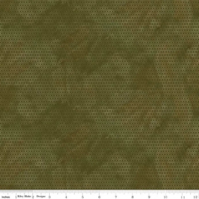 Тканина Riley Blake Stitchy Birds - Stitches Green