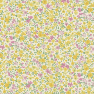 фото тканина timeless treasures fabrics cottage charm tiny antique floral butter