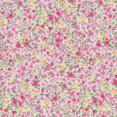 фото тканина timeless treasures fabrics cottage charm tiny antique floral pink