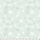 Тканина SNOWFLAKES MINT GREEN