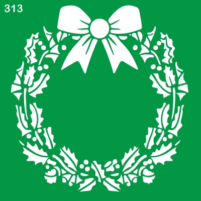 Трафарет клейовий  313    14,5х14,5 см